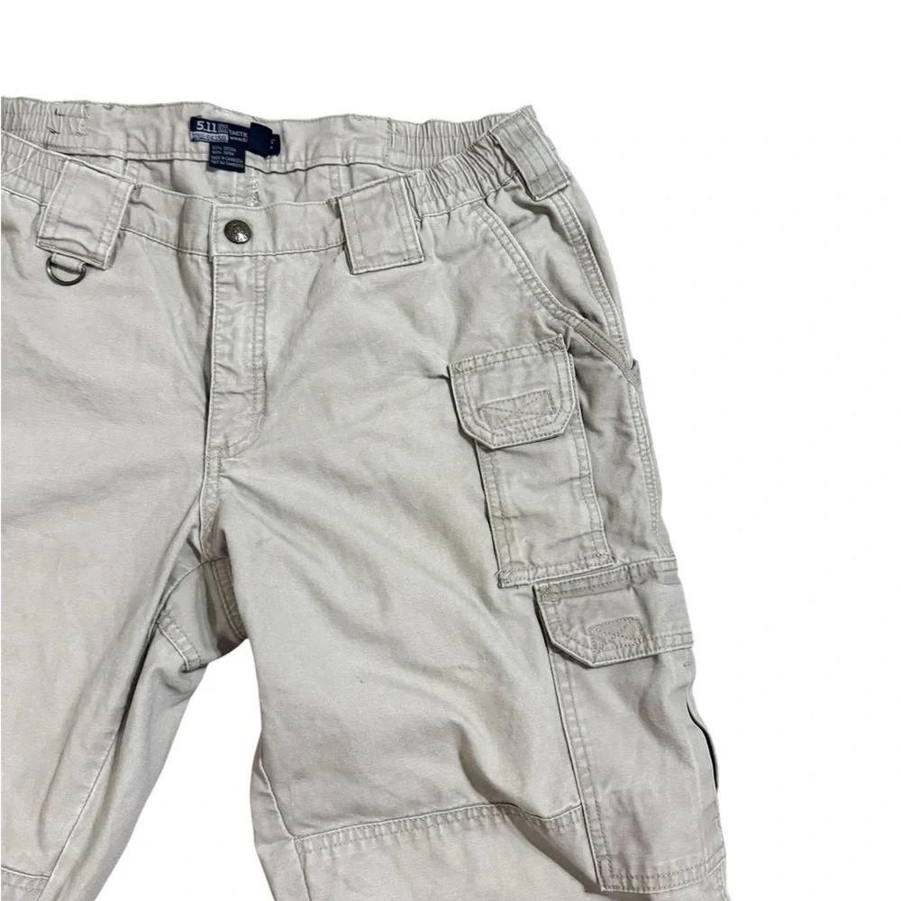 5.11‎ Tactical Women’s Utility Cargo Canvas Pants Regular Fit Khaki Tan Sz 14